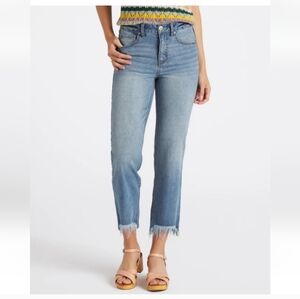 1822 - Denim Sherri High Rise Ankle Straight jeans,